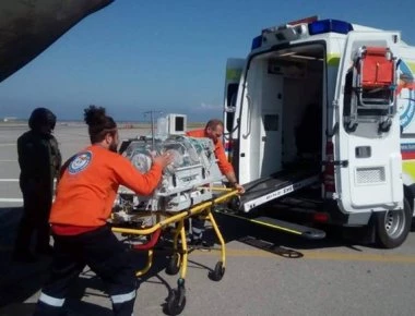 Θεσσαλονίκη: Αεροδιακομιδή τρίχρονου αγοριού από τη Χαλκιδική